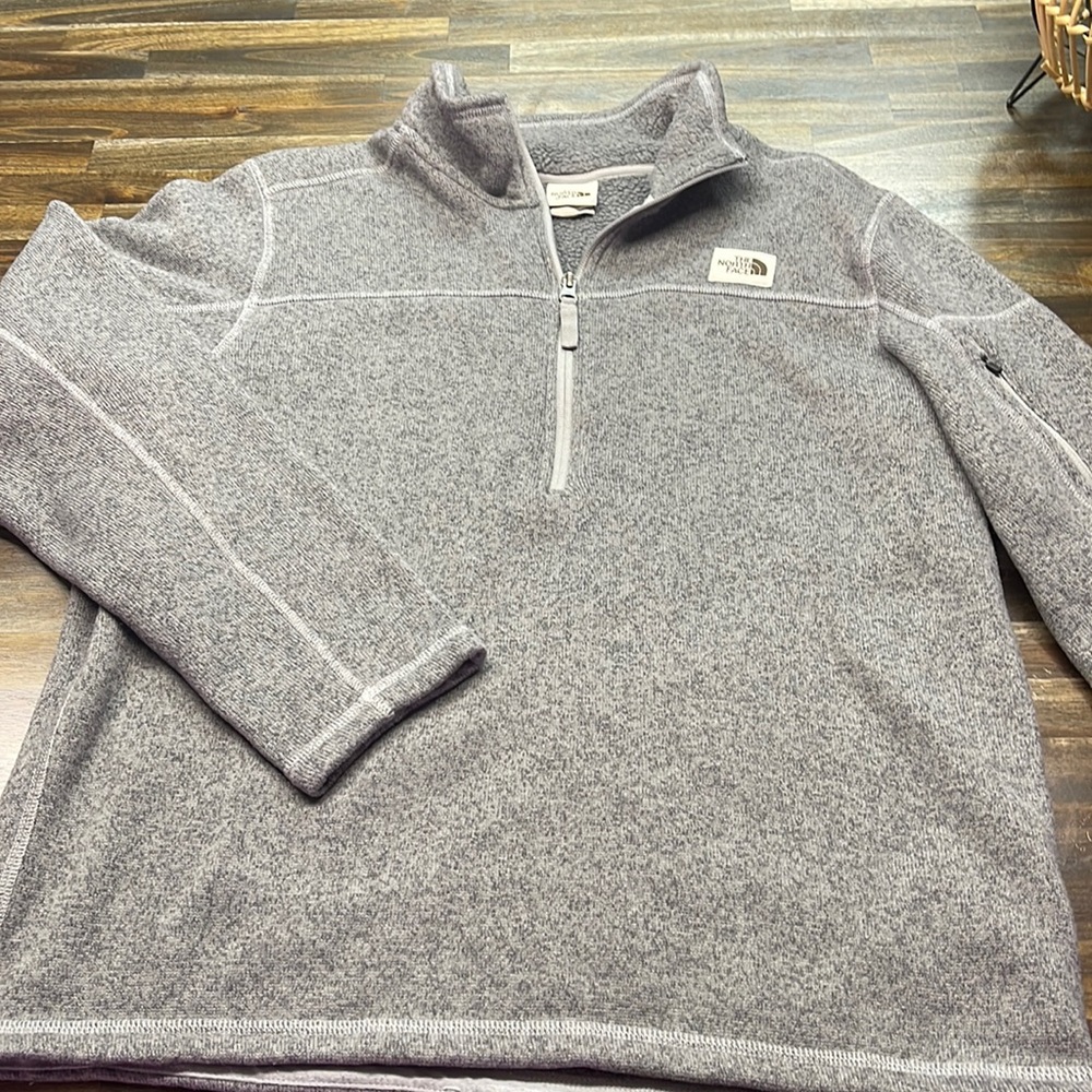 The NorthFace fleece pullover.